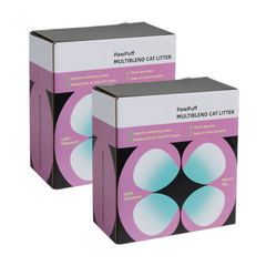 Pawpuff Cassava Blend Cat Litter - 2 boxes(18kg)