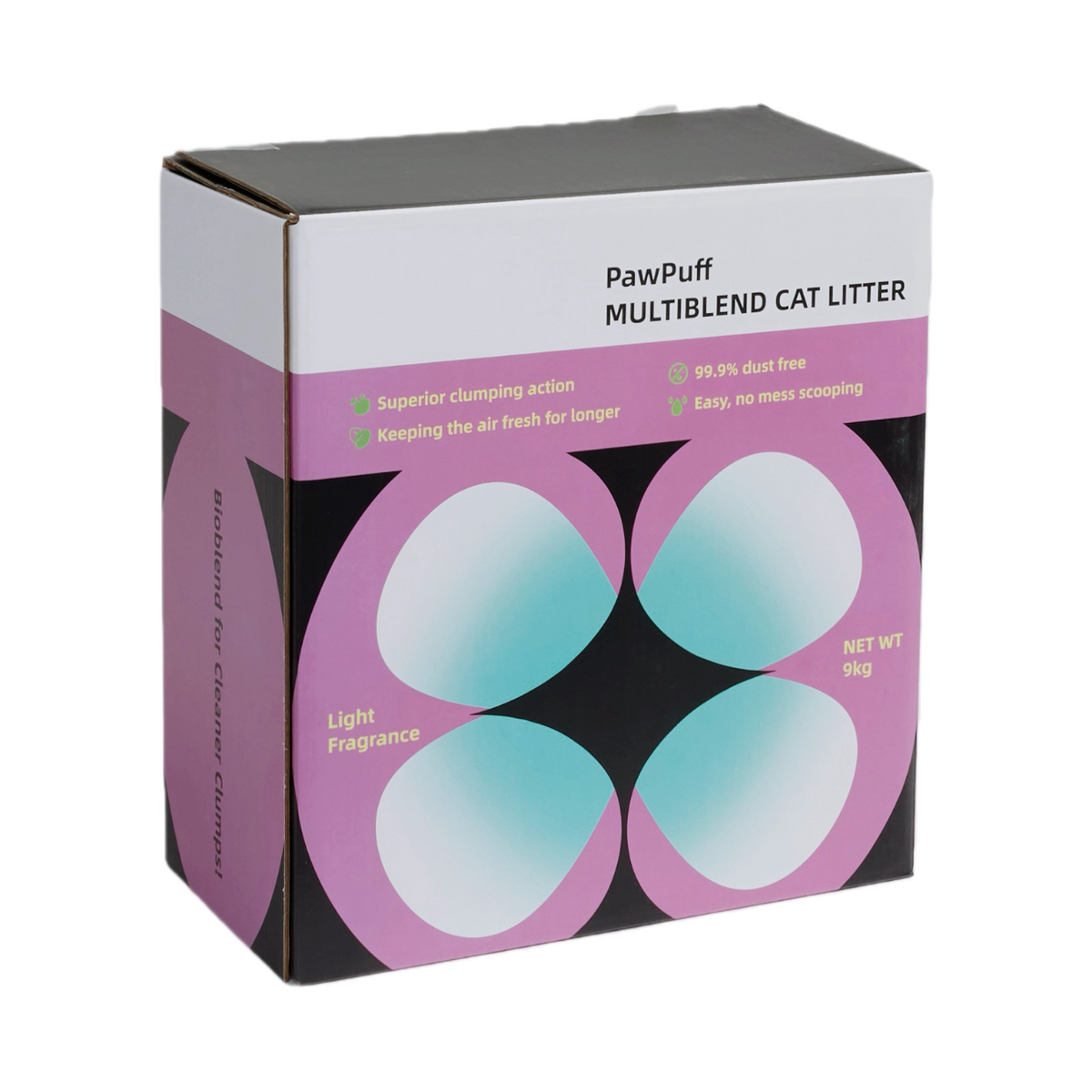 Pawpuff Cassava Blend Cat Litter - 9kg