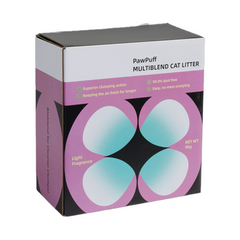Pawpuff Cassava Blend Cat Litter - 1 box （9kg）